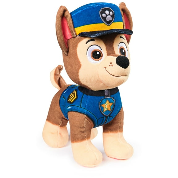 PAW Patrol Premium Plush Chase 7.5-Inches Tall with Super Soft Fur for Kids Ages 3 