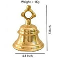 thumbnail image 2 of SAI DECORATIVE Brass Bell Temple Ghanta Pooja Bell (1 KG, Gold), 2 of 2