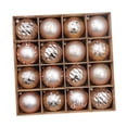 thumbnail image 1 of 16 bolas de Navidad para colgar, adornos decorativos, adornos navideños para festivales, fiestas de Acción de Gracias, 1 of 8