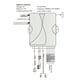 thumbnail image 2 of Cerradura de puerta de coche universal Sistema de entrada sin llave Inmovilizador de coche Eccomum Sistema de entrada sin llave, 2 of 5