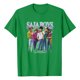 thumbnail image 1 of Pop cazadora para niña Hunters Round-Neck Printed Anime Trio Poster T Shirt （Green）, 1 of 3