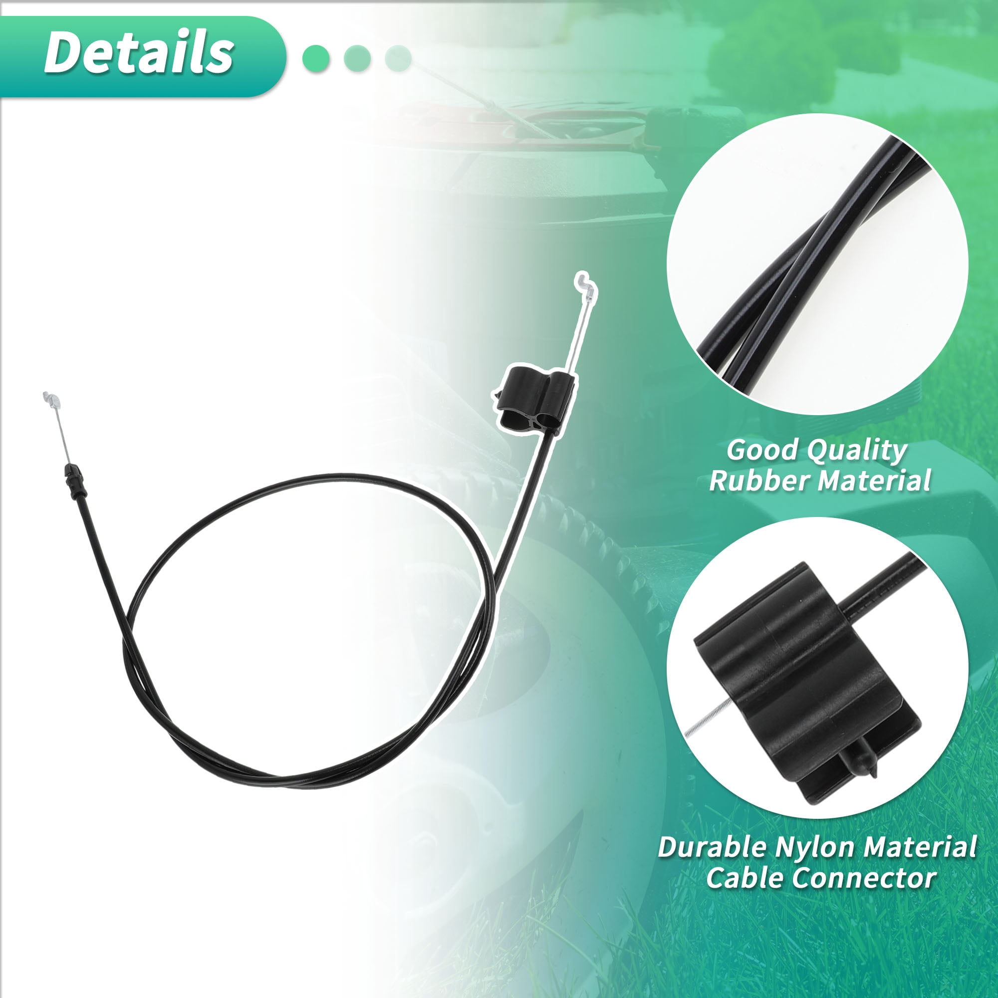 Unique Bargains Lawn Mower Zone Control Cable for Husqvarna