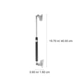 thumbnail image 3 of Hydraulic Gas Spring Support Strut Silver Steel for Car Trunk 1Pcs, 3 of 7