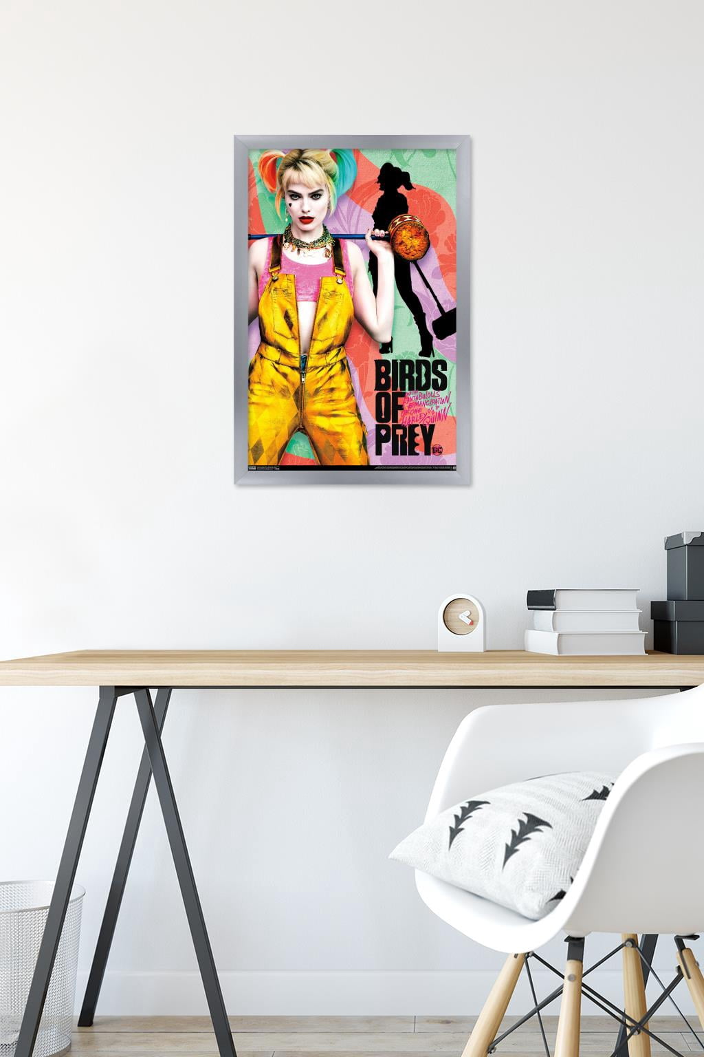 DC Comics Movie - Birds of Prey - Emancipation Wall Poster, 14.725" x 22.375", Framed