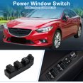 thumbnail image 2 of Unique Bargains Power Window Switch No.GV9B66350 Front Left Driver Side Window Control Switch for Mazda 6 Atenza 2014-2018 Black, 2 of 7
