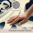 thumbnail image 6 of ODIKA Circle Octopus Nautical Retro Creature Wave Motif Border Vintage Foldable Easy Care for Queen Size Bedroom, Under Bed, Master Suite, 6 of 7