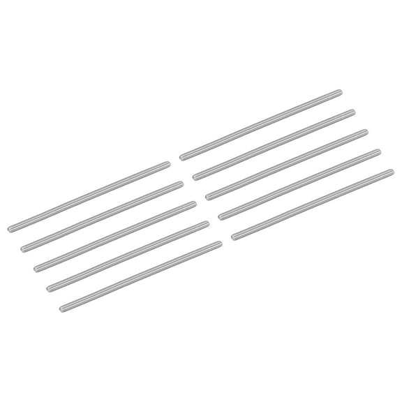 10Pcs M4-0.7x110mm Fully Threaded Rods, 304 Stainless Steel Thread Bar Studs