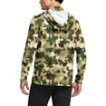thumbnail image 4 of Men's UPF 50+ Fishing Hoodie with Mask – Camo Print Long Sleeve Sun Shirt, Lightweight Quick-Dry Rash Guard for Outdoor Camping & Hiking, 4 of 7
