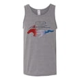 thumbnail image 2 of Wild Bobby, Classic Ford Mustang Car Logo, Cars and Trucks, Mens Graphic Tank Top, Heather Grey, X-Large, 2 of 3