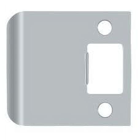 Deltana Spe250 2-1/2 Tall Extended Lip Strike Plate - Chrome