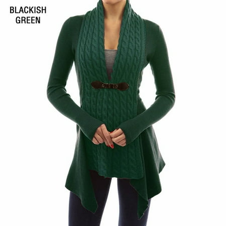 Therma Fit Fleece Top - Womens Slim Fit Winter Sweater Warm Lapel Cardigan Open Front Wool Collar Casual Fashion Fleece Outwear Thicken Top Coat Jacket