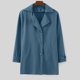thumbnail image 4 of Gibobby Suéter cárdigan hombre Suéter casual de punto con cuello en V y botones para hombre(Azul,M), 4 of 5