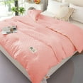 thumbnail image 2 of Qocolhg Comforter Duvet Insert,Quilted Comforters Queen Size,All Season Duvet, Soft Lightweight Prewashed Bed Comforter,Warm Down Alternative Bedding Comforter with Corner Tabs,Clearance,Pink, 2 of 6