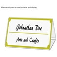thumbnail image 3 of 6 Pack 4 x 6 Inch Sign Holder 3 Sided Clear Acrylic Menu Display Literature Frame Multi-Sided Table Top Advertisement Portable Flyer Panels Restaurant Specials Ad Display by, 3 of 6