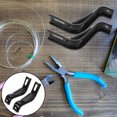 thumbnail image 4 of 2pcs Bike Training Wheels Mounting Support Bar Replacement Rod Heavy Duty Metal Bracket Universal Adjustable Bicycle Wheels Stabilizer Auxiliary Balance Wheel Bar, 4 of 5