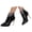 Black, variant on Dakaela Women's Stiletto High Heel Ankle Booties Pointy Toe Floral Dress Pumps Short Ankle Boots Shoes