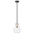 thumbnail image 6 of 1 Light Mini Pendant Frame Finish Matte Black + Brushed Nickel, 6 of 7