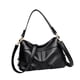 thumbnail image 5 of Bolso de hombro de Cuero para mujer jinwen moderno gran capacidad portátil informal versátil Negro, 5 of 8