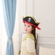 thumbnail image 2 of Gorra de disfraz de pirata para disfraces, fiesta, cosplay, para adultos, 2 of 3