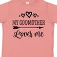thumbnail image 4 of Inktastic My Godmother Loves Me Girls Girls Toddler T-Shirt, 4 of 5