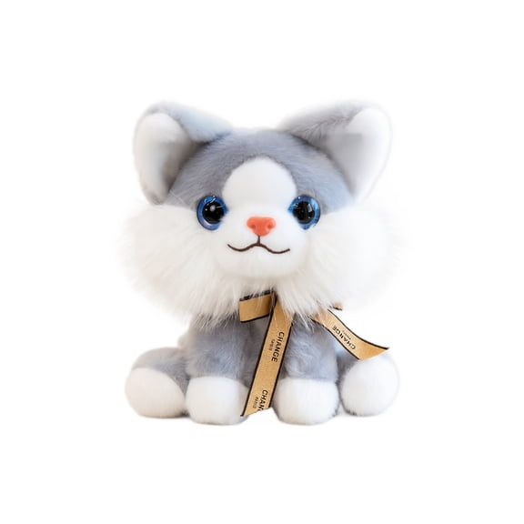 Cthrlog Stuffed Animal Plushies, Bedtime Soft Plush Toy Weighted Stuffed Animals Cute Gifts for Kids Lovers, Small Cat Plush Kawaii Collectible