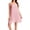 Pink, variant on Women Silk Cotton Camis Full Slips for Under Dresses Camisoles Slip Dress Chemise Petticoat