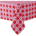 thumbnail image 2 of American Striped Rectangle Table Cloth, Polyester Stars Patriotic Plaid Tablecloth, Table Cover Protector for July 4th Independence Day Party Supply Decor, 60Inch, 2 of 6