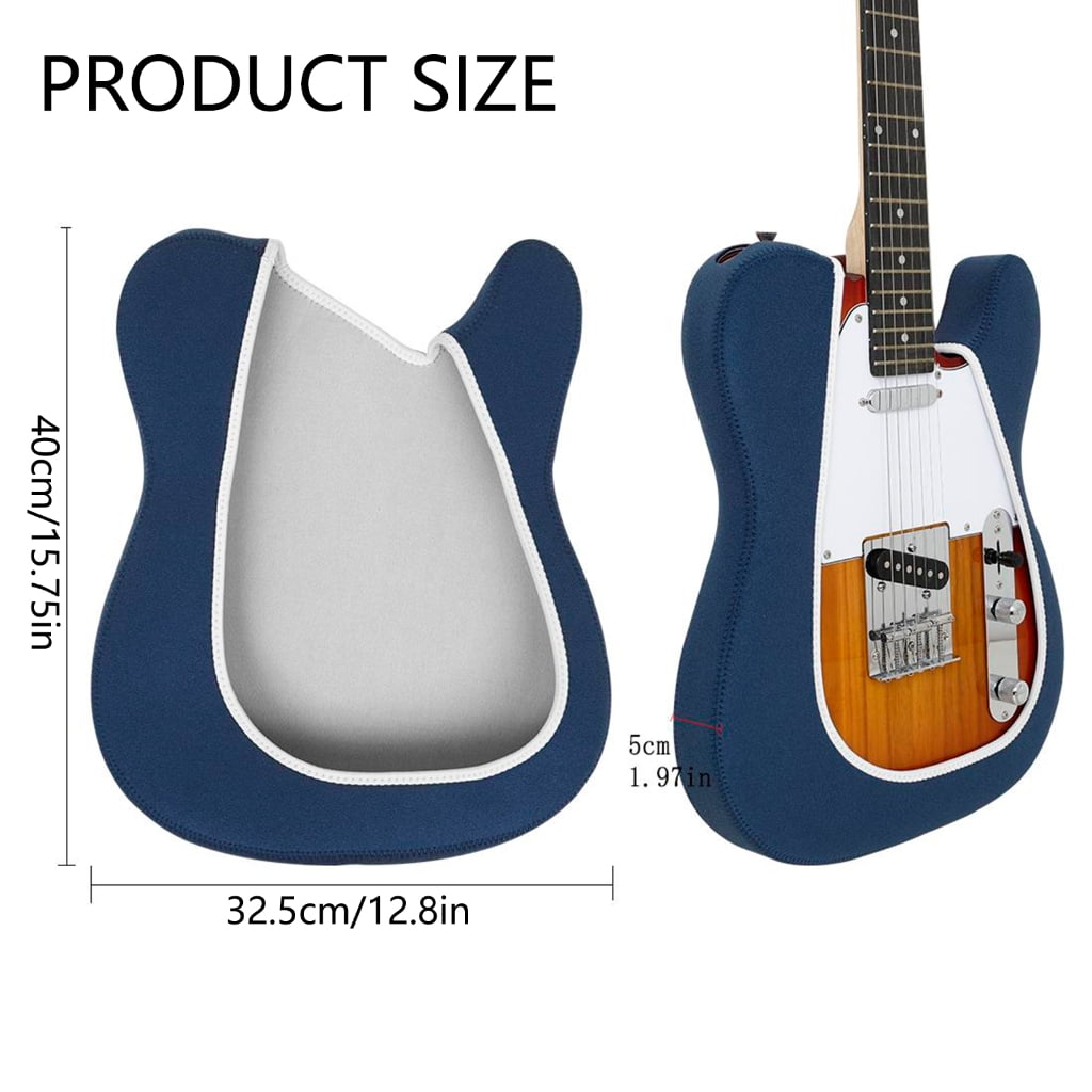 Washable Protectors Electric Guitar Protections Covers Soft Portable Protective Sleeve Guitar Guard Cover