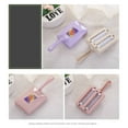 thumbnail image 3 of Good gift 1pc Double Hand Brush Head Table Mat Plastic Brush Sweeper Crumbs Dirt Cleaner Household Cleaning Roller Brushes Random Color, 3 of 7