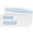 thumbnail image 5 of Quality Park Double Window Gum Closure Envelopes Business - #9 - 8 7/8" Width x 3 7/8" Length - 24 lb - Wove - 500 / Box - White, 5 of 5