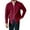 Red, variant on Wdgfv Men's Baseball Collar Zip Up Knit Sweater Coat Autumn Thickened Casual Outerwear Fashionable Jacket Top Comfortable Streetwear