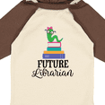 thumbnail image 4 of Inktastic Future Librarian Girls Reading Job Girls Long Sleeve Baby Bodysuit, 4 of 5