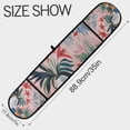 thumbnail image 3 of Yayeee Double Oven Mitt Kitchen Heat Resistant Baking 35" x7" Quilted Glove, Flowers and Leaves, 3 of 6