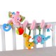 thumbnail image 1 of Juguetes para bebés de 0 a 12 meses, cochecito colgante, sonajero en espiral, lindo Animal, mordedor, cuna, campana, cognición gráfica, juguetes para niños pequeñosElefante rosa zhangmengya unisex, 1 of 2