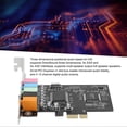 thumbnail image 2 of Carte son PCIe 5.1 canaux, carte o 6 canaux, puce CMI8738 avec accessoires CD, 2 of 4