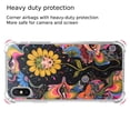 thumbnail image 5 of Hippie Art Flower Case Compatible with iPhone Xs Max,Unique Trendy Design TPU Bumper Cover Case, 5 of 5