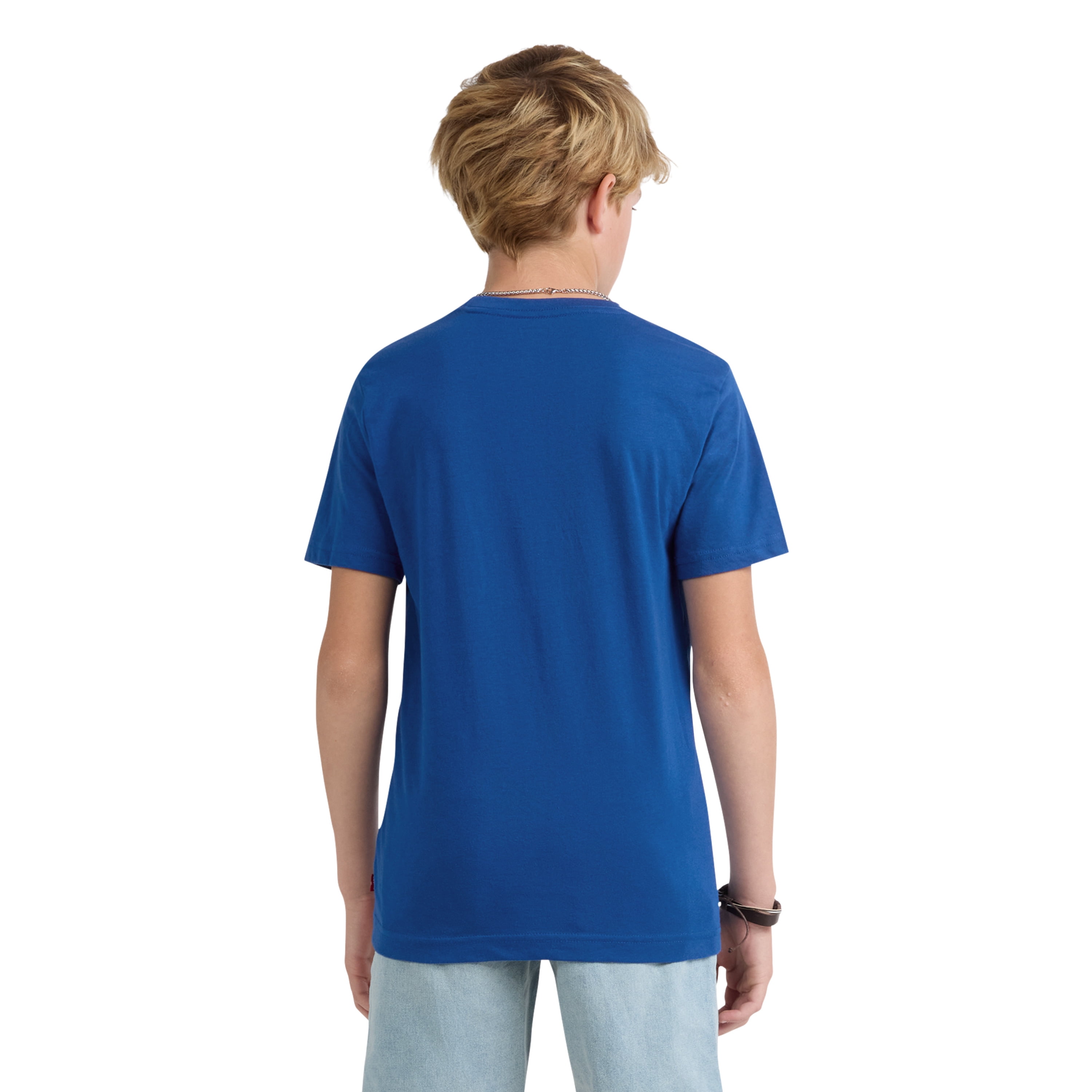 Levi's Boys' Logo Graphic Tee with Short Sleeves, Sizes 4-7