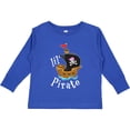 thumbnail image 3 of Inktastic Lil' Pirate Pirate Ship, Pink Bandana Boys or Girls Long Sleeve Toddler T-Shirt, 3 of 5