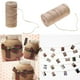 thumbnail image 3 of 1 rollo de cuerda de cáñamo 50m cuerda de yute DIY fiesta boda regalo envolver cuerdas decoración Likrtyny Para estrenar, 3 of 3