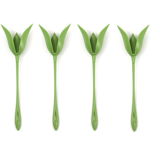 Toalla de papel flor origami flor toallero rosa flor toalla de papel flor herramienta rollo flor romántica Verde 4 ramas Sailing Electrónica