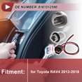 thumbnail image 2 of 1 Juego de Cableado de Zócalo de Luz Indicadora de Ancho para Toyota RAV4 2013-2018 No.8161512590 Conector de Bombilla de Respaldo, 2 of 7