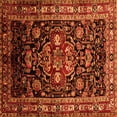 thumbnail image 1 of Ahgly Company Indoor Square Persian Orange Traditional Area Rugs, 6' Square, 1 of 1