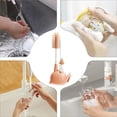 thumbnail image 7 of Rotatable Bottle Brush, Flexible Silicone Cleaner, 12x7x28cm, Travel Tumbler & Water Bottle Cleaner, Convenient Stand, Easy Storage, Durable Cleaning Brush for Home, Kitchen, & Outdoor Use, 7 of 7