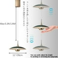 thumbnail image 4 of FSLiving J-Type Track Light with 6W LED  Adjustable Height Accent Downlight Spotlight Modern Look Pendant Lights, 4 of 8