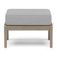 thumbnail image 3 of Homestyles Sustain Wood Outdoor Ottoman in Gray, 3 of 26