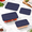 NAVY BLUE - 2 PACK, variant on 3 Cup Rectangle Silicone Replacement Lids For Pyrex 7210-pc Glass