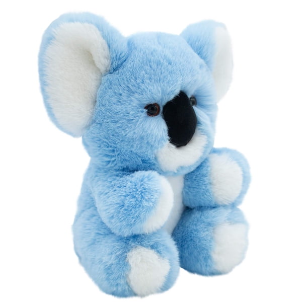 El koala azul más suave del mundo de peluche, 23 cm, para bebé