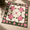 12x12 Inch-Pink Rose Design, variant on 12x12 Inch Pink Petal Flower Vinyl Floor Tiles Peel Stick DIY Home Decor