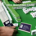 MiaRHB American Mahjong Cards (4 pcs, Blue) 2023/2024 Edition with