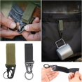 thumbnail image 4 of xianlin-6 Pack Tactical Gear Clip Attachment Hook Set Belt Keeper Clip Key Holder Elastic Rope Hanger Lanyard for MOLLE Strap Survival Gear First Aid Kit Military Tactical Backpack Admin Pouch, 4 of 4
